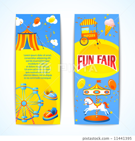 Carnival banners vertical Carnival banners vertical 11441395