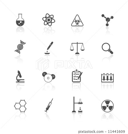 Chemistry Icons Set 11441609