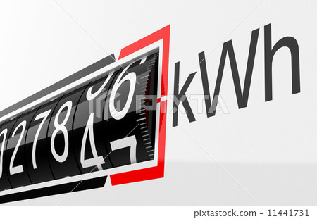 the electric meter the electric meter 11441731