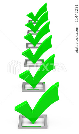 the green check marks 11442251