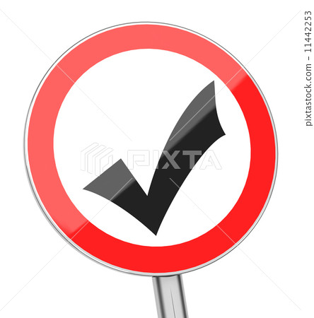 the check mark sign the check mark sign 11442253