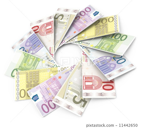 the euro bills 11442650