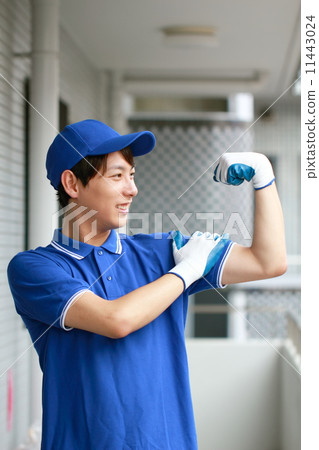 工人送貨員送貨上門辦公室搬家（男性工作事業30年代商人） 11443024