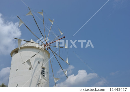 Greek windmill Greek windmill 11443437