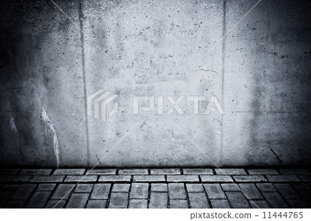 Grungy concrete wall and floor as background 11444765