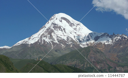 Mount Kazbek, Georgia, Europe Mount Kazbek, Georgia, Europe 11444787