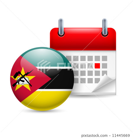 Icon of National Day in Mozambique Icon of National Day in Mozambique 11445669