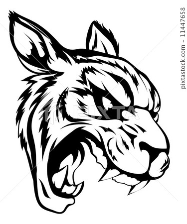 Tiger mascot character 11447658