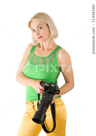 The lady - photographer The lady - photographer 11448160