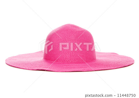 Summer beach hat isolated on white background 11448750