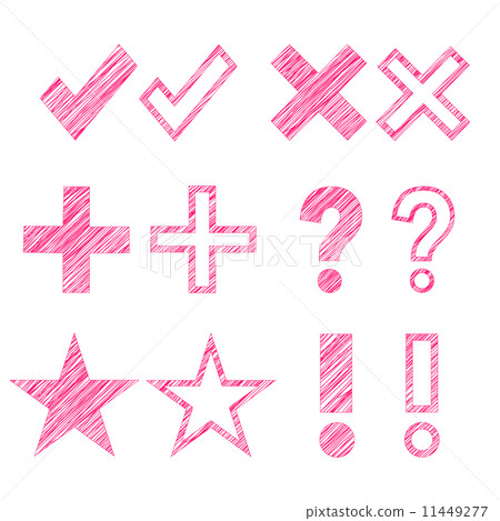 Hand drawn symbols Hand drawn symbols 11449277
