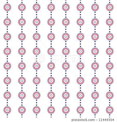 Seamless pattern of circles. 11449304