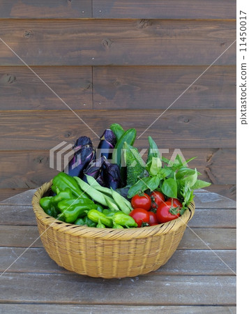 Freshly harvested fresh summer vegetables 11450017