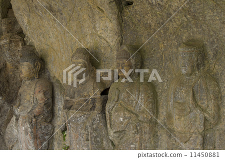 Usuki Stone Buddha (Hoki stone Buddha group) 11450881