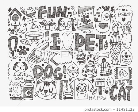 doodle pet background doodle pet background 11451122