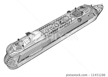 cruise liner cruise liner 11451286
