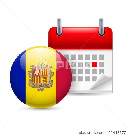 Icon of National Day in Andorra 11452577