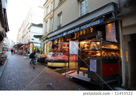 Landscape of Mouffetard Street Landscape of Mouffetard Street 11453522