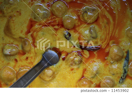 Directly above shot of dum aloo 11453902