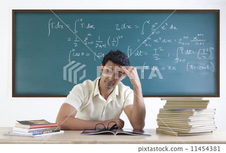 College student with a headache 11454381