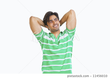 Young man enjoying Young man enjoying 11456010