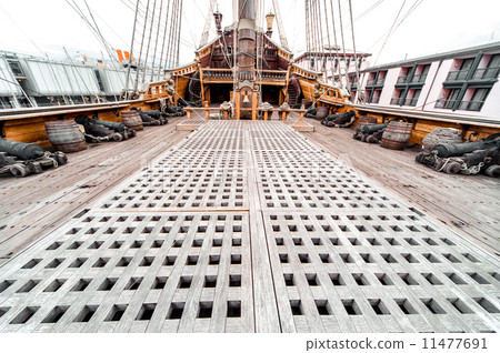 Detail of Galeone Neptune ship 11477691