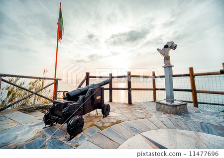 Observation desk. Manarola,Italy Observation desk. Manarola,Italy 11477696