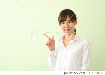 Green back women 11482838