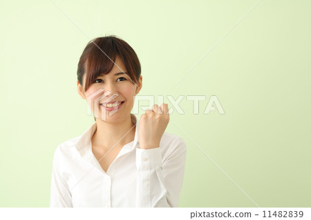 Green back women 11482839