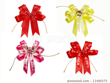 colorful fabric bow 11488373