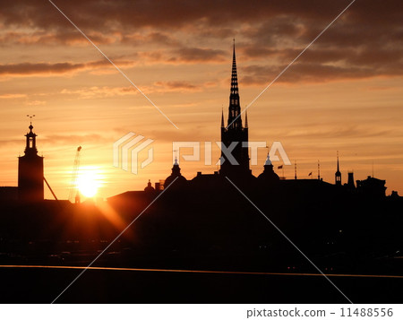 日落gamla stan 11488556