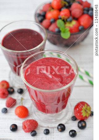 Berries and smoothies 11488648