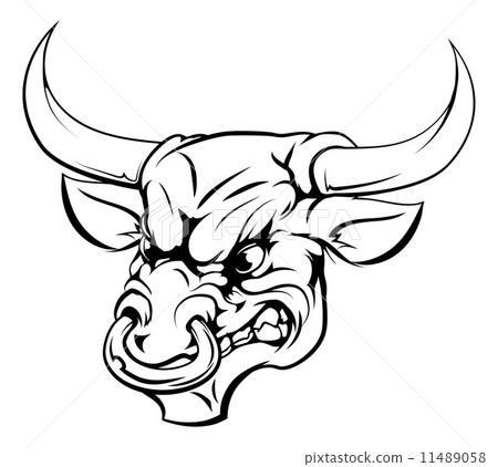 Bull mascot character 11489058