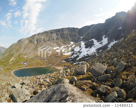 Lake in the mountains Lake in the mountains 11489313
