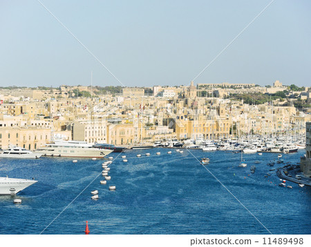 skyline of Valletta city, Malta 11489498