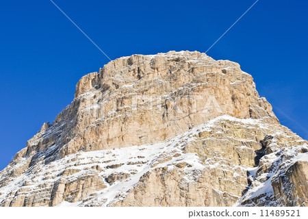 rock in Dolomites mountain in Val Gardena rock in Dolomites mountain in Val Gardena 11489521