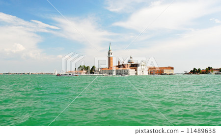 view of San Giorgio Maggiore island in Venice city view of San Giorgio Maggiore island in Venice city 11489638