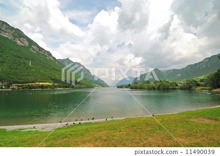 view of Lake Idro, Italy 11490039