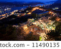 Onomichi and night cherry blossoms night view 11490135