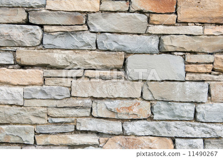 Retro Texture stone wall pattern for background Retro Texture stone wall pattern for background 11490267