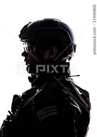 soldier on white background soldier on white background 11490860