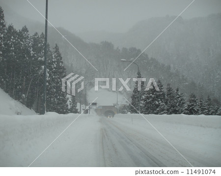 Snow national highway 11491074