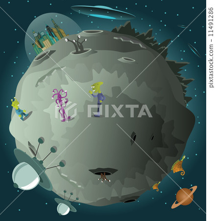 Colonization of the planet 11491286