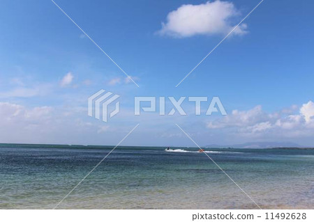 Okinawa summer sea jet ski 11492628