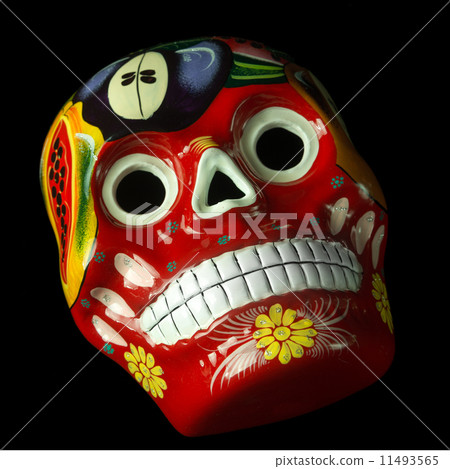 Artisan Mexican Skull 11493565