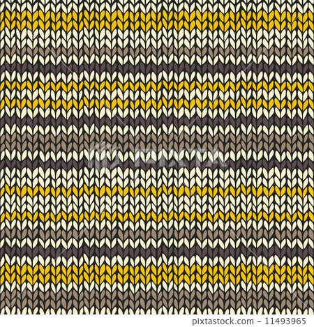 Seamless pattern with knitted stripes  11493965