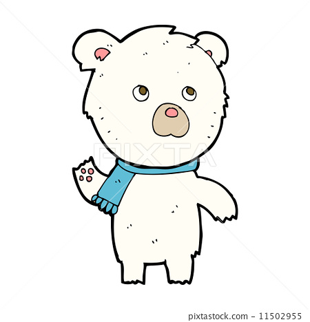 Images Of Cartoon Cute Polar Bear Drawing