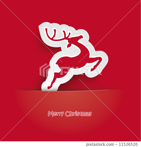 Rentier Red Background 11526520