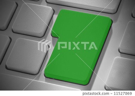 Green enter key on keyboard Green enter key on keyboard 11527869
