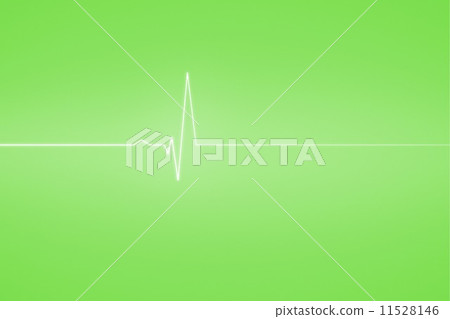 Medical background with green ecg line Medical background with green ecg line 11528146